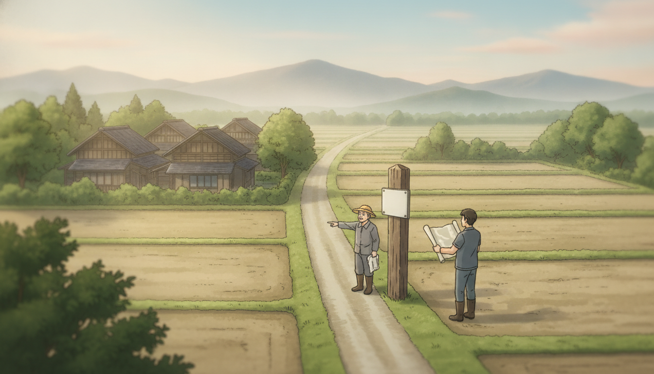 土地の地番とは？